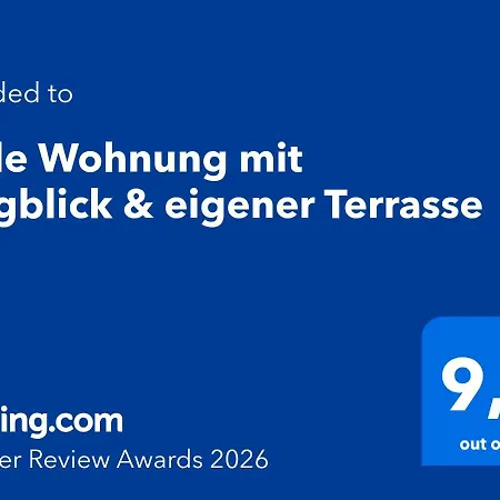 Helle Mit Bergblick & Eigener Terrasse Апартаменты